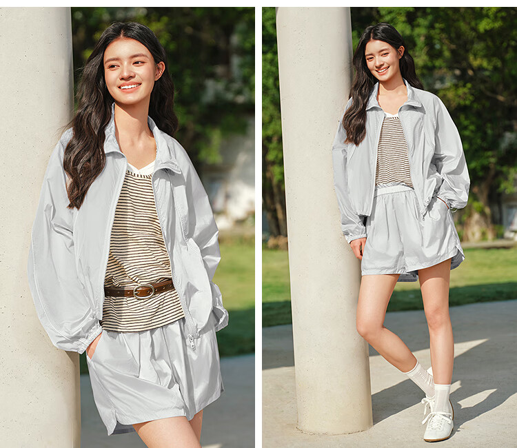 Semir Chen Duling | Mall Same Style | Marcus Collaboration Women's Summer 2026 Fashion Sunscreen Two-Piece Set 101326117017 14