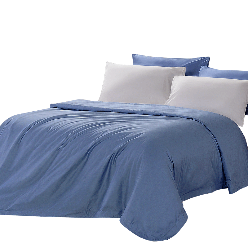 Fuanna 100% Cotton Quilt Cover Single Piece, Double Size Bed Cover, 230Ă229cm