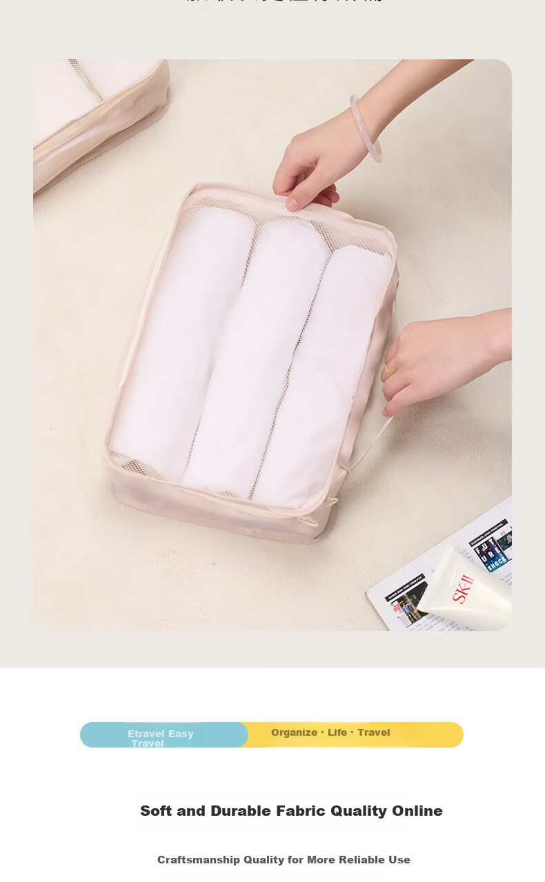 Etravel Storage Bag, Travel Toiletry Bag, Down Jacket Compression Bag, Kindergarten Clothing Organizer, Home Cotton Quilt Storage, Pink 14