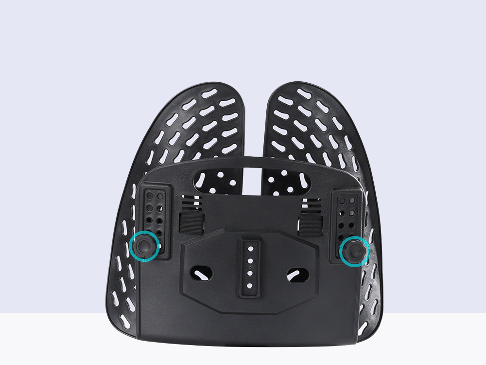 Zhunhang Lumbar Support Cushion Long Sitting Waist Pillow Backrest Office Chair Car Waist Pad Lumbar Support 12