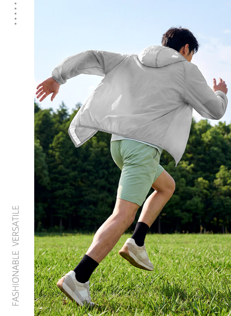 Baleno Men's Summer Lightweight Sun Protection Jacket Outdoor Sports Travel Skin Jacket Hooded Fishing Shirt 19