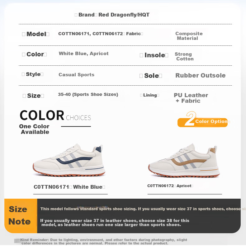 Red Dragonfly Women's Casual Shoes Small Black Retro Autumn Winter Sports Shoes Women's Ins Trendy Training Shoes C0TTN06173 Black Size 39 5
