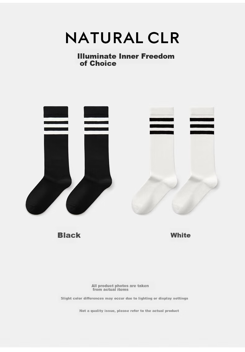 Dingguagua Children's Knee-High Socks, Summer Thin Style, Half Tube White Student Socks, Spring And Autumn Sports Calf Socks for Boys And Girls, Mid-Calf Length 14