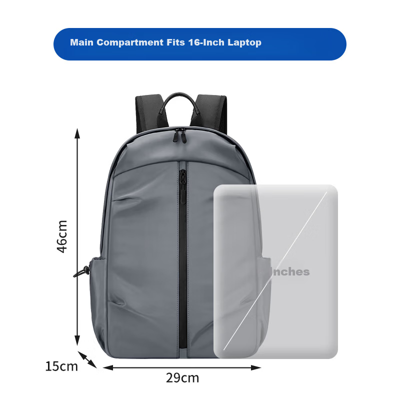 Biyoumei Laptop Backpack Dual Shoulder Outdoor Business Travel Bag 14-inch Compatible with Lenovo Asus Dell