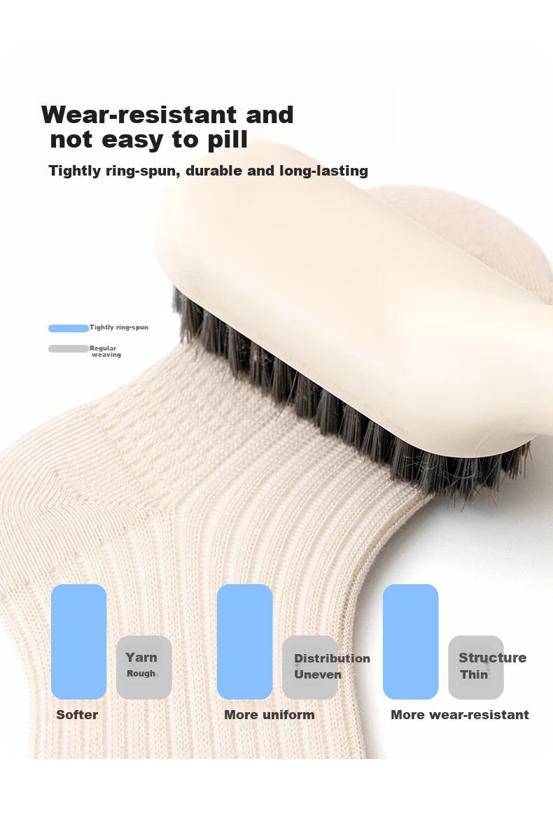 Growth Baby Socks Summer Cotton Breathable Mesh Mid-Calf Antibacterial Non-Binding Seamless Baby Socks 4