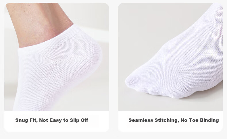 BaanShi Disposable Women's Socks Summer Antibacterial Deodorant Cotton Socks Travel All-Season Sweat-Absorbing Breathable Sports Socks 10 Pairs Colorful 17