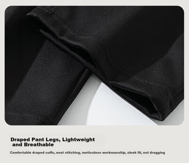 Warrior Pants, Summer Casual Trousers for Men, Lightweight And Loose-Fitting Straight-Leg Wide-Leg Pants, Versatile Sports Pants for Men in Summer 8