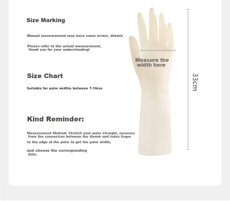 Meiliya Nitrile Gloves Kitchen Dishwashing Workwear Durable Rubber Waterproof Cleaning Cooking Household Gloves 17
