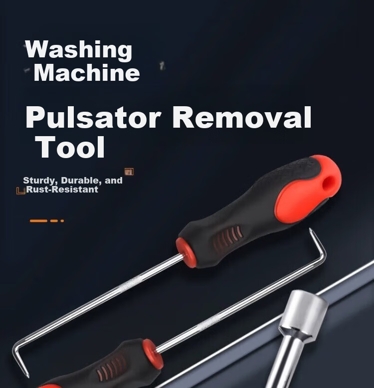 No.1 Factory 7-Piece Household Washing Machine Disassembly Cleaning and Repair Professional Tool Set with Pulsator Core Three-Prong Socket Wrench 1