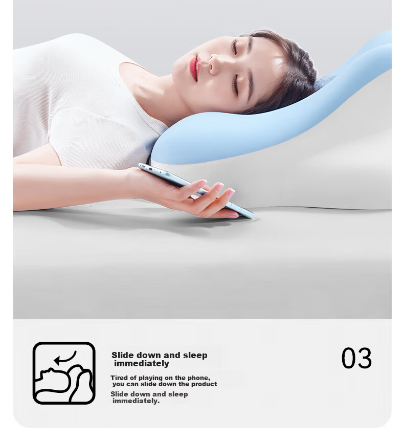 Yuzhaolin Night Owl Neck Support Pillow Multi-Functional Nap Cushion Backrest Pillow for Phone Use Prone Sleeping Pillow 9