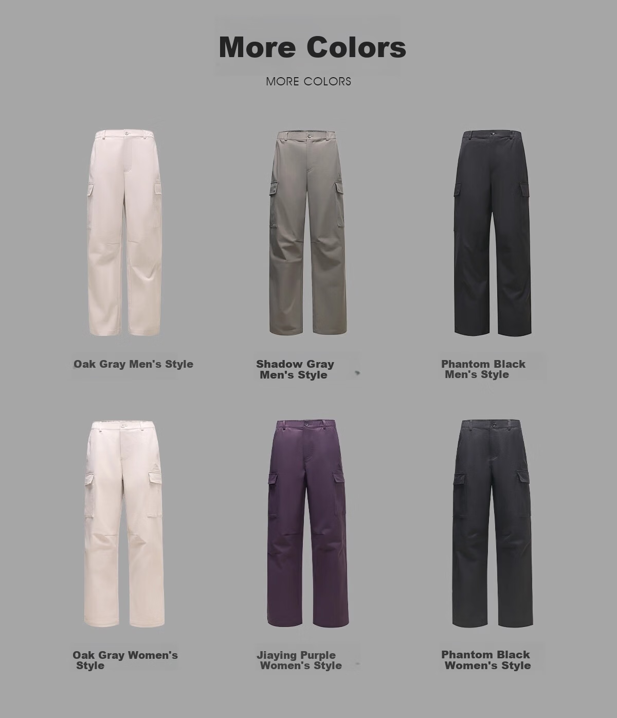 CAMEL [Wang Junkai Edition] Outdoor Casual Multi-Pocket Cargo Pants Hiking Mountaineering Windproof Durable Autumn Winter Trousers 7