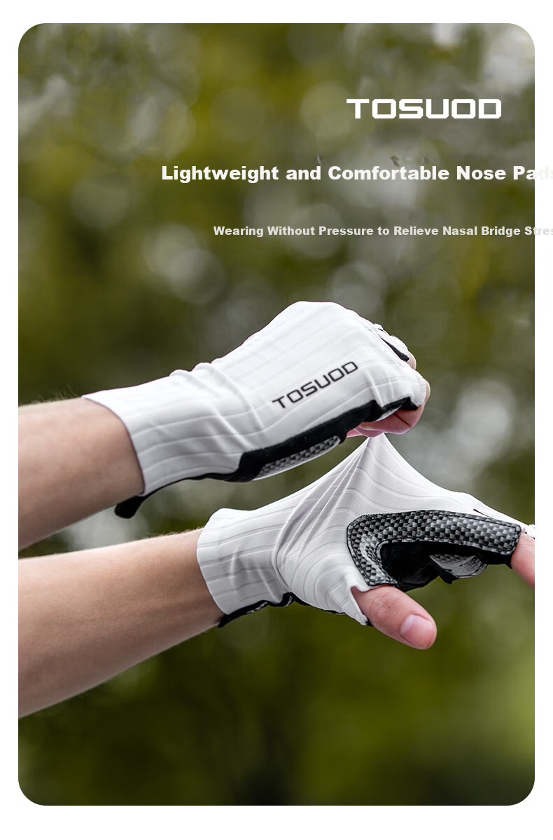 Tasiduizhang Bicycle Gloves, Half-Finger Riding Gloves for Men And Women, Road And Mountain Bike Breathable Silicone Shock-Absorbing Cycling Equipment, Black XL 10