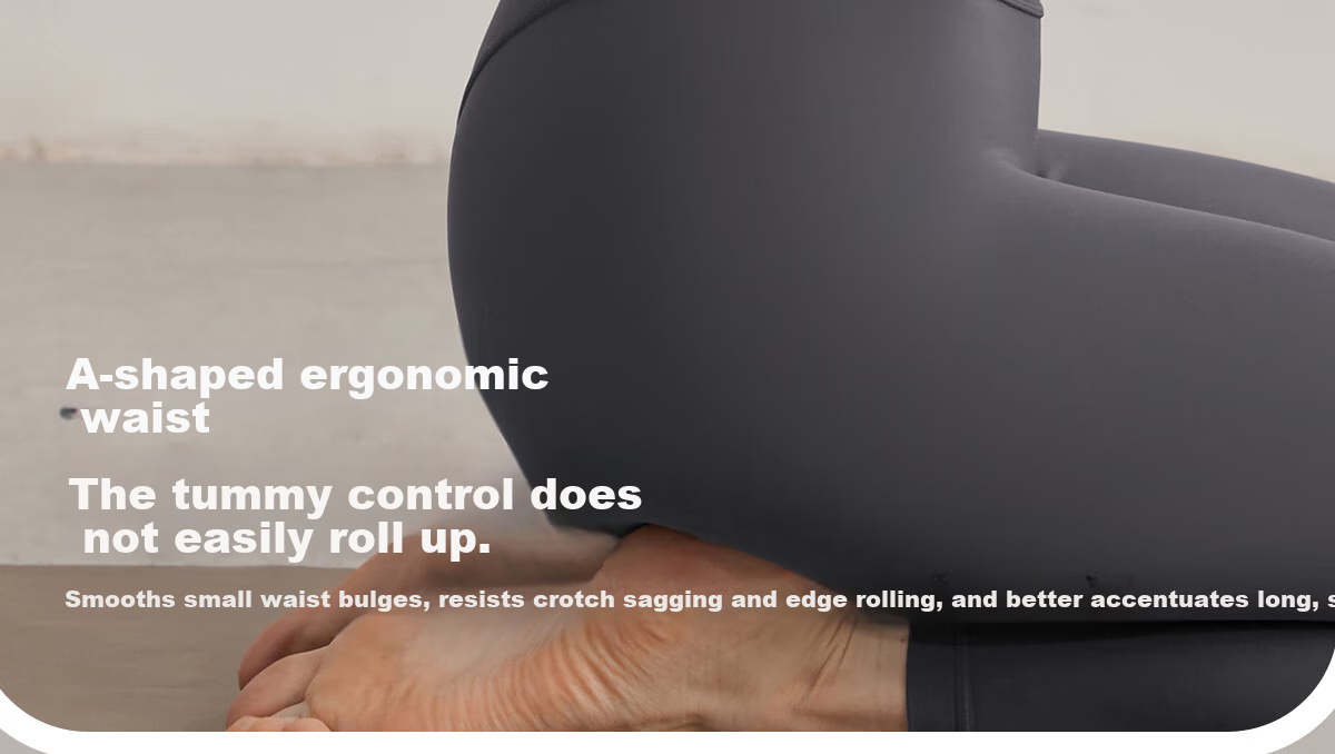 GIGT Jiji Women's High-Waist Slimming Yoga Pants Sports Leggings Daily Running Shark Skin Naked Feeling Fitness Pants 15