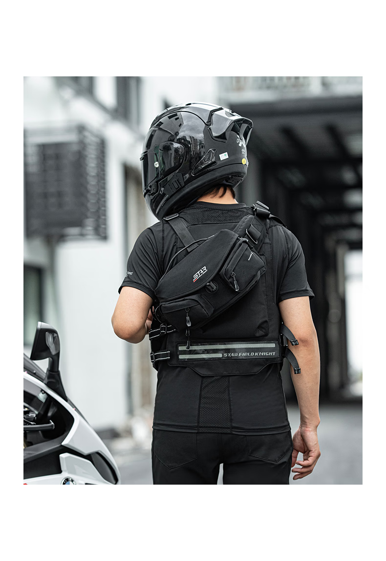 STAR FIELD KNIGHT Motorcycle Riding Waist Bag Unisex Multifunctional Outdoor Water-Resistant Storage Crossbody Bag Knight Gear SKB398 25