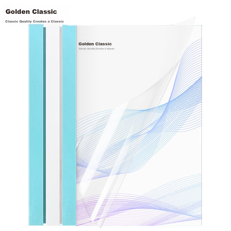 GOLDEN Hot Melt Binding Covers Paper Hot Melt Binding Machine Covers A4/2mm White (10 Pack)