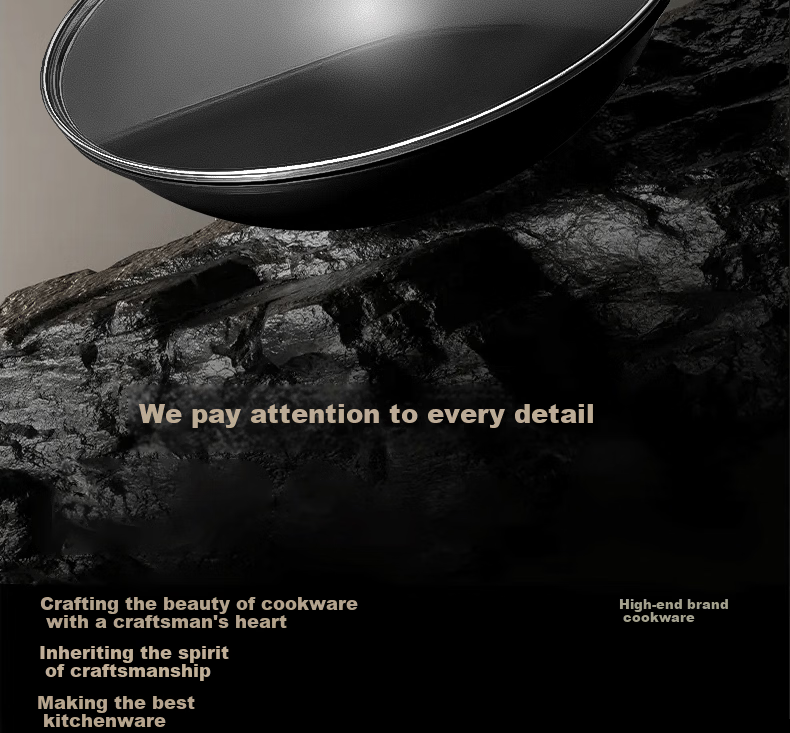 Zhang Zhuangyuan Zhangqiu Handmade Iron Wok Non-Coated Seasoned Non-Stick Cast Iron Traditional Round Bottom Frying Pan 34CM No Handles 1