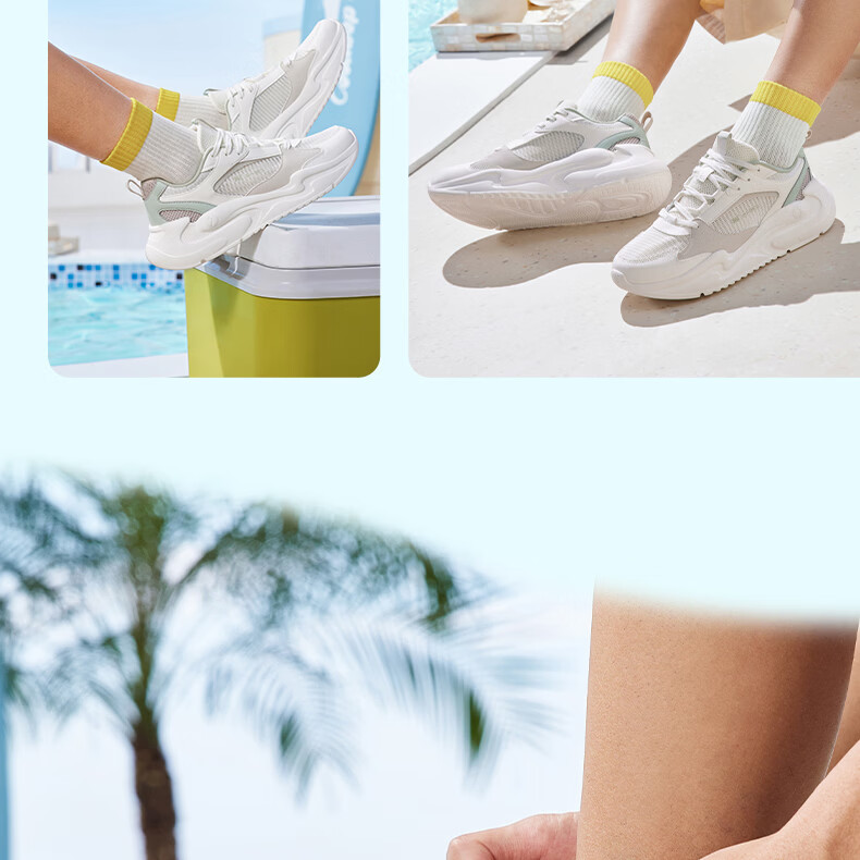 361° Men's Yunshu 3 Spring Summer Retro Mesh Thick Sole Commuter Casual Dad Sneakers 672626707-1 18