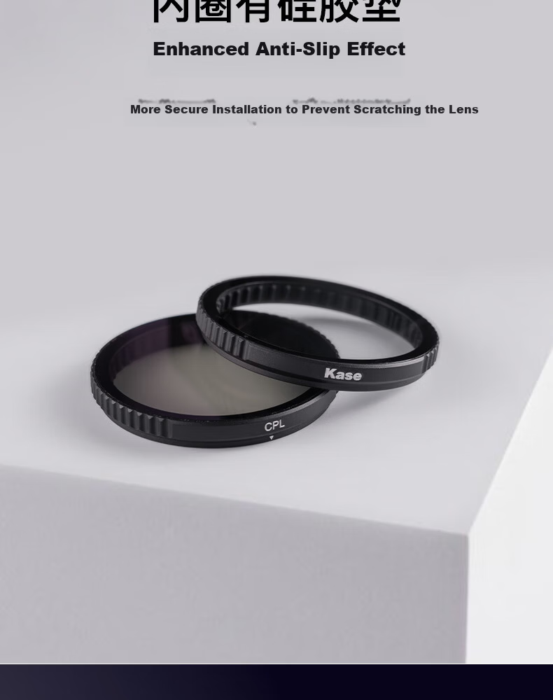 Kase ND64 & PL Combined ND and Polarizing Filter for DJI Action 5 Pro 4 3 Sports Camera 3