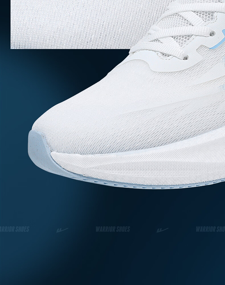 Warrior Men's Sports Shoes 2026 Summer New Casual Breathable Sneakers White Blue Size 41 12