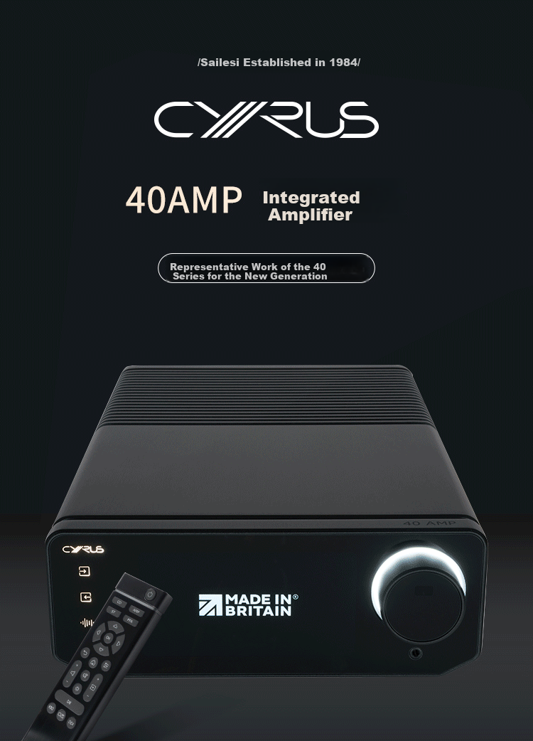 CYRUS Cyrus 40 AMP Professional HIFI Audiophile Integrated Amplifier Original Import 1