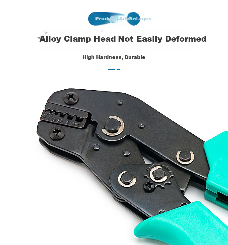 ELECALL Electrical Crimping Pliers 0.5-6mm², Pre-Insulated Wire Crimper, Cold-Press Terminal Pliers ELE-03C for Home Use 5