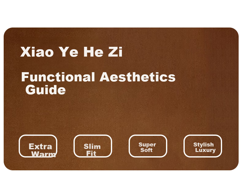 Xiao Ye He Zi [Yang Mi Same Style] Wool Cotton Warm Autumn Winter Thermal Leggings Thickened Fleece Lined Tights for Women 6