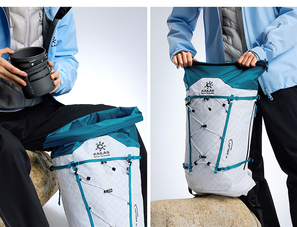 KAILAS Kailas Sky Dome II 20L Mountaineering Summit Backpack Outdoor Lightweight Durable Water-Resistant Hiking Climbing Backpack 12