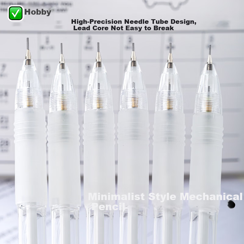 AIHAO Back to School Essential 2B 0.5mm Mechanical Pencil High-Quality Student Exam Pencil 3-Pack D914-3 7