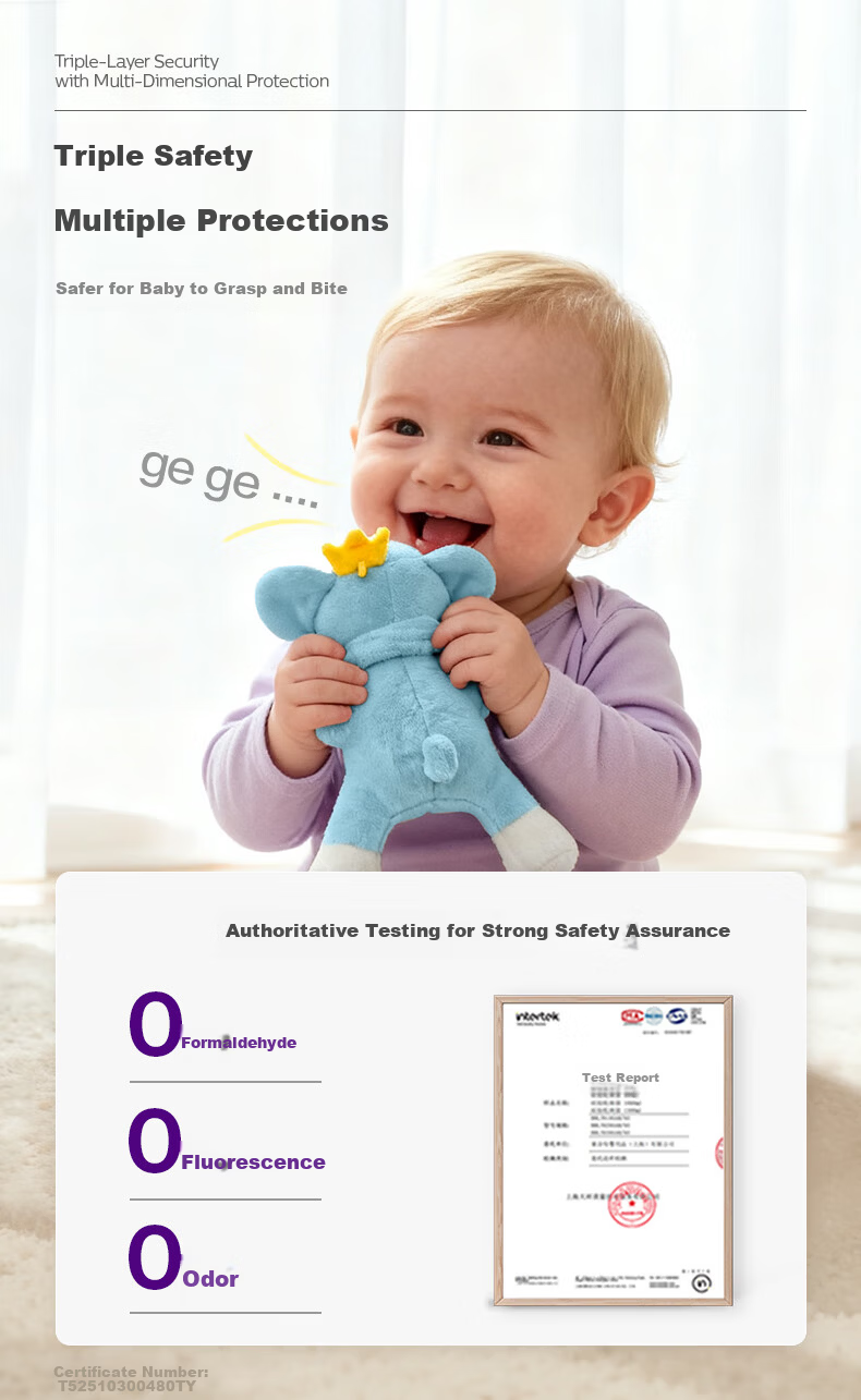 AVENT Philips Soothing Plush Hand Puppet Pacifier Clip Doll 0-1 Year Old Comfort Toy Cute Little Lion 7