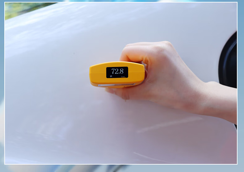 Linshang Coating Film Thickness Gauge LS239 High-Precision Used Car Coating Thickness Meter for Measuring Iron Powder Putty 7