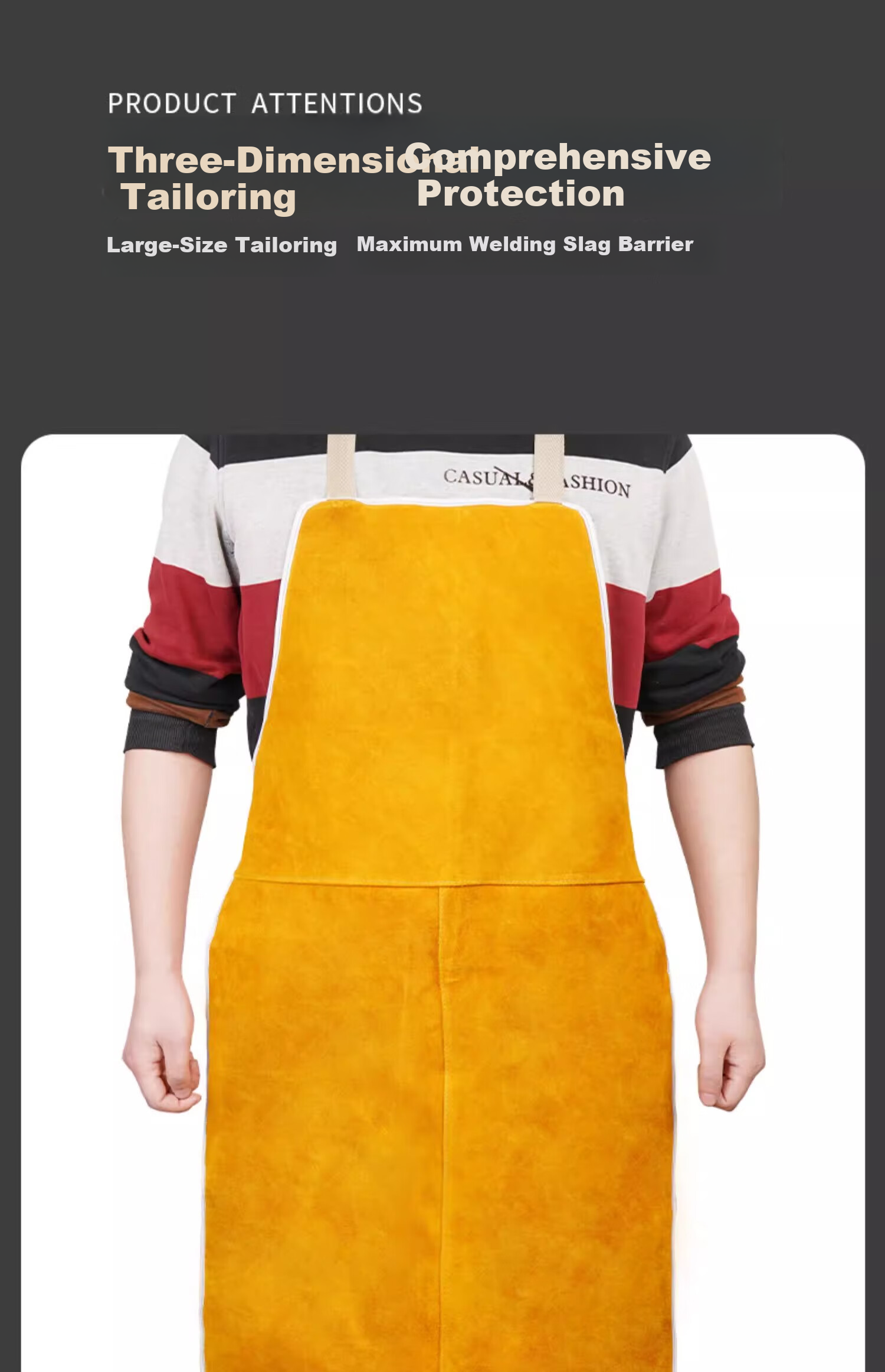 Minggu Leather Welding Fire-Resistant Foot And Leg Guards, Welder Foot Covers Protective Foot Covers Wear-Resistant Heat Insulation Anti-Spatter 7