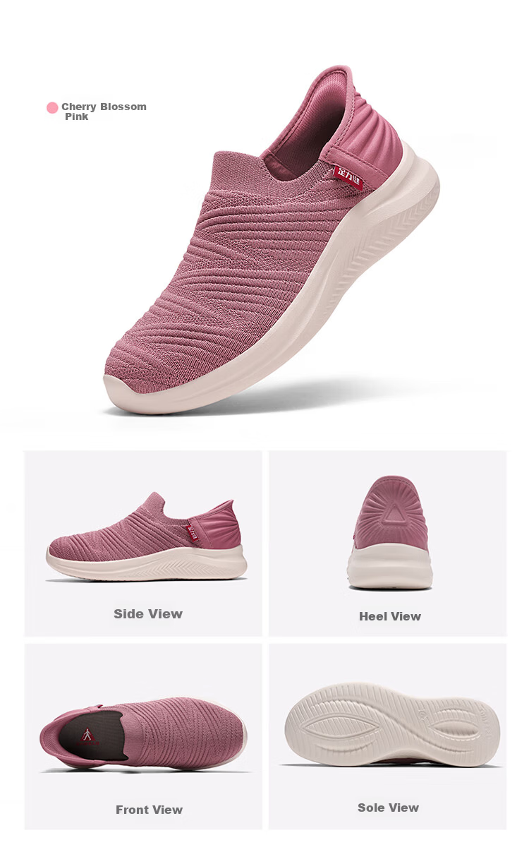 Zulijian Authentic Elderly Men's Shoes 2026 Spring Summer New Breathable Mesh Casual Slip-On Non-Slip Cloth Shoes for Dad 11