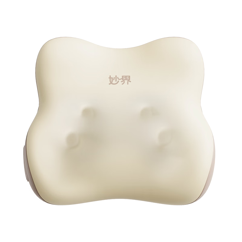 Miaojie M10Pro Waist Massager Shoulder Neck Leg Back Massager Adjustable Massage Head Kneading Heat Home Office Chair Lumbar Pillow Multifunctional Massage Birthday Gift for Men