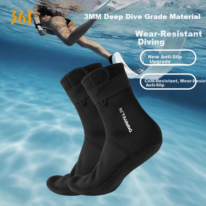 361° Beach Socks Diving Socks Winter Swimming Socks Adult Unisex Snorkeling Gear Diving Equipment