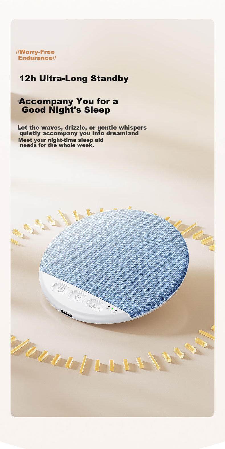 EZHK 2026 New Ultra-Thin Bone Conduction Sleep Sound Speaker Bluetooth Pillow Speaker Sleep Aid Device Bedside Headphone Pillow Music Player 17