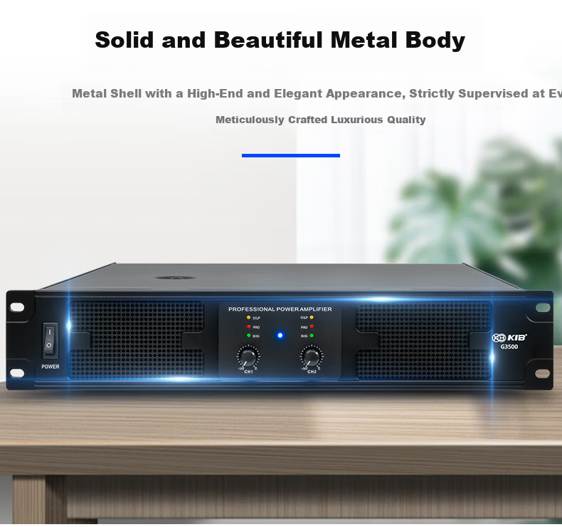 KIB G3500 Pure Power Amplifier Professional High-Power Home Theater Audio Amplifier Equipment 4