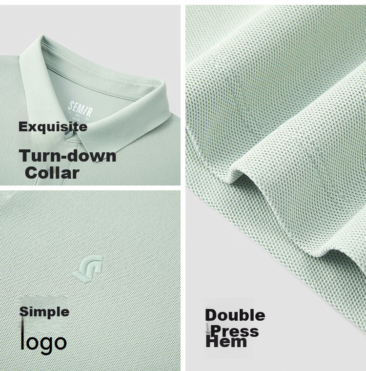 Semir Men's Summer Polo Shirt 2026 Printed Quick-Dry Cool Feel Shirt 109326115103 6