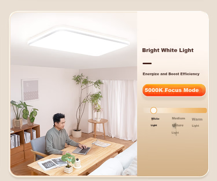 Haishibao Ceiling Light Living Room Main Light Full Spectrum Eye Protection LED Simple Fixture 30㎡ Suitable 150W All-Inclusive Price 52