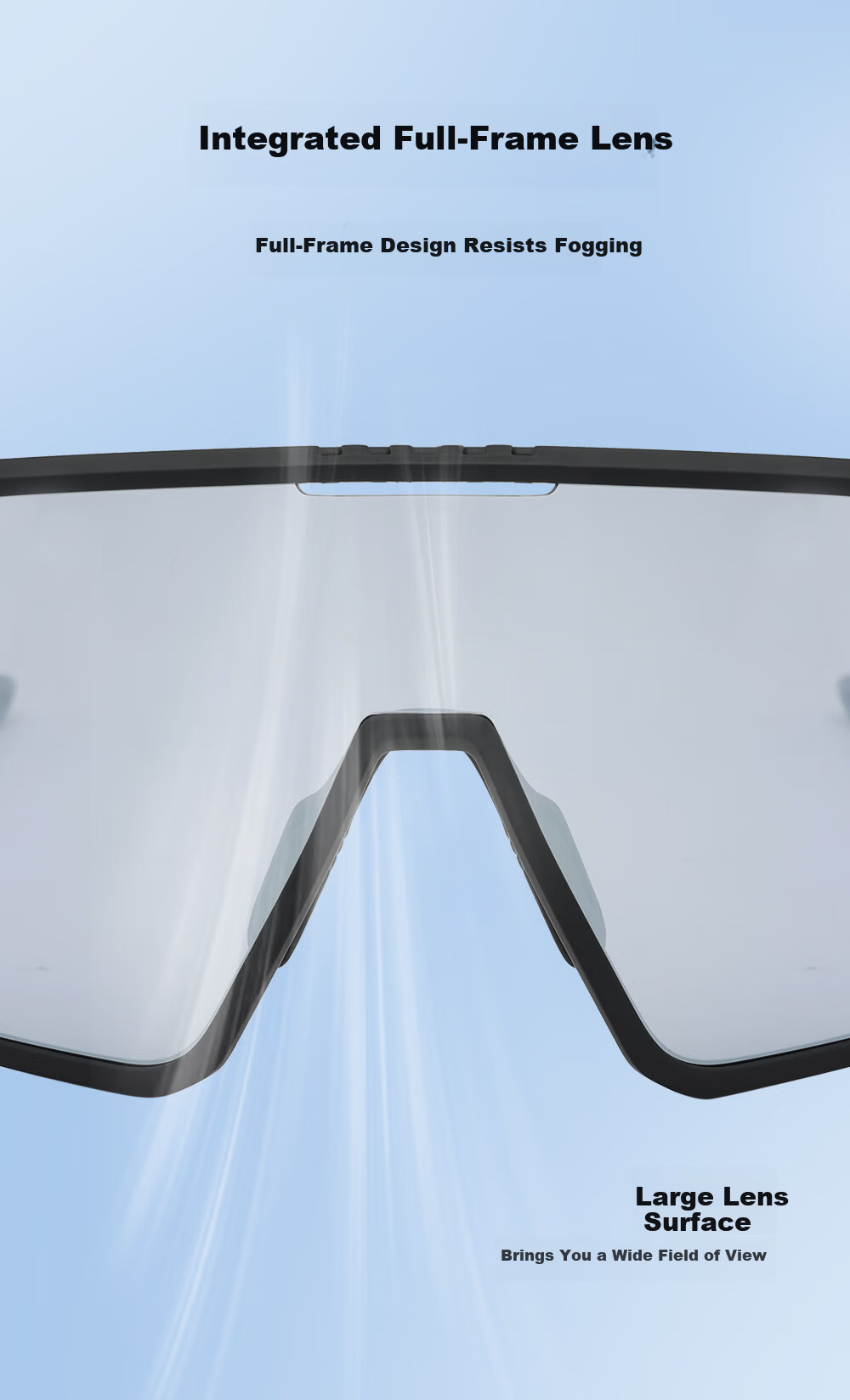 CAXMAN Cycling Glasses Men's Professional Road Bike HD Windproof Outdoor Sports Sunglasses Women's Protective Eyewear 3