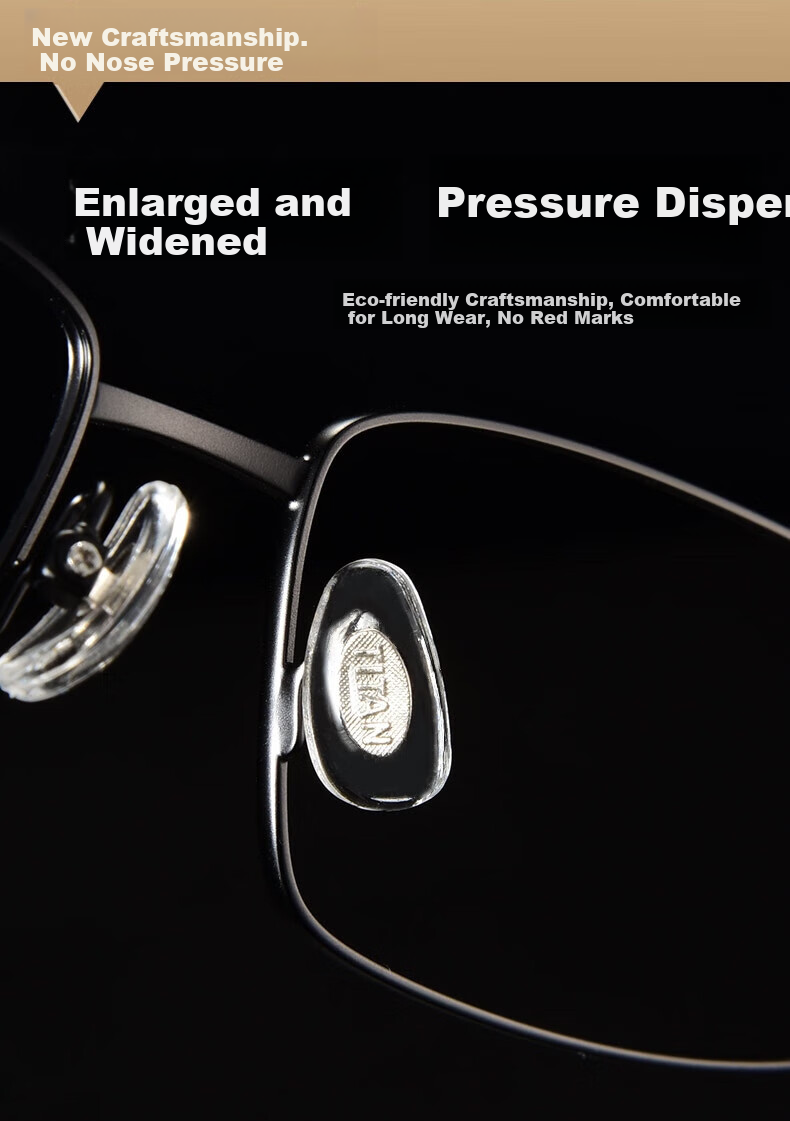 Chuangguo Japan Daiming High-End Pure Titanium Men's Reading Glasses HD Genuine Blue Light Blocking Top Ranked Brand 12