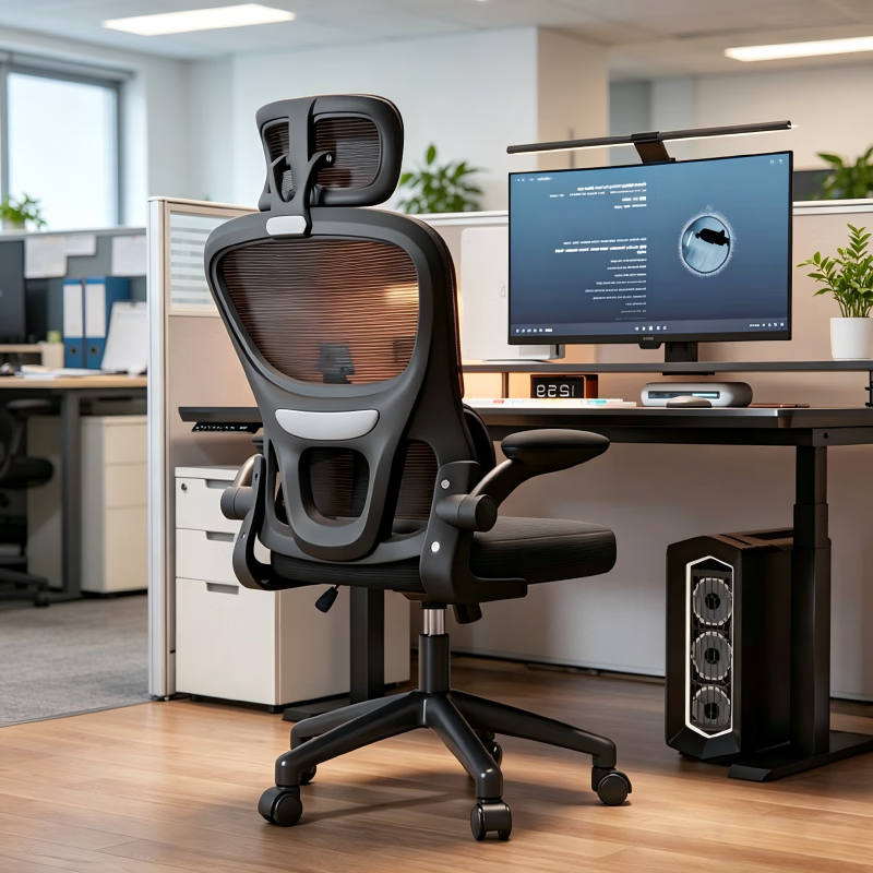 SGMW Ergonomic Chair Home Computer Chair Comfortable Long Sitting Student Study Chair Dormitory Gaming Office Chair with Backrest