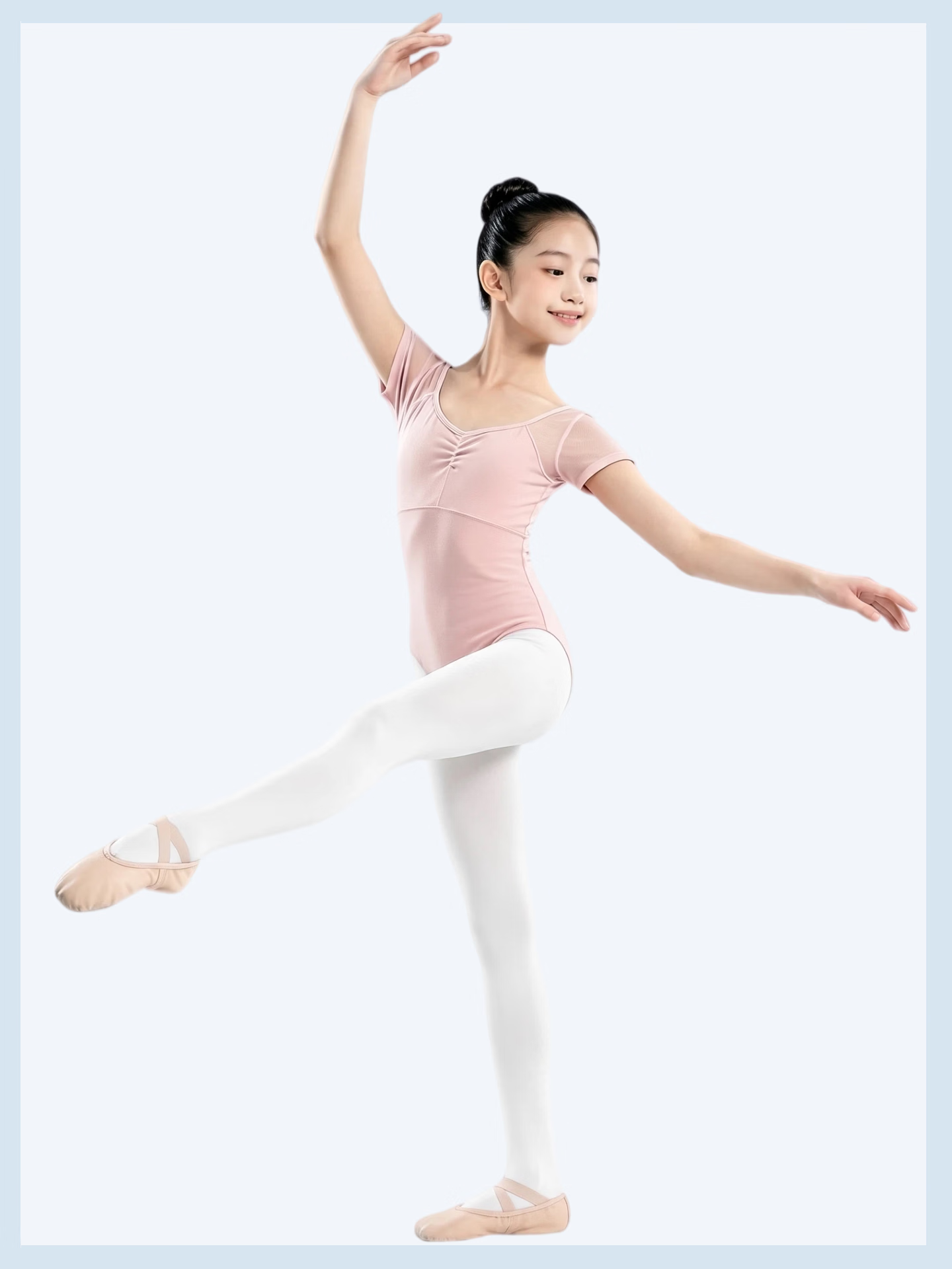 COOTYMAX Children's Tights Spring Autumn Summer Thin White Leggings Dance Practice Girls Ballet Socks 13