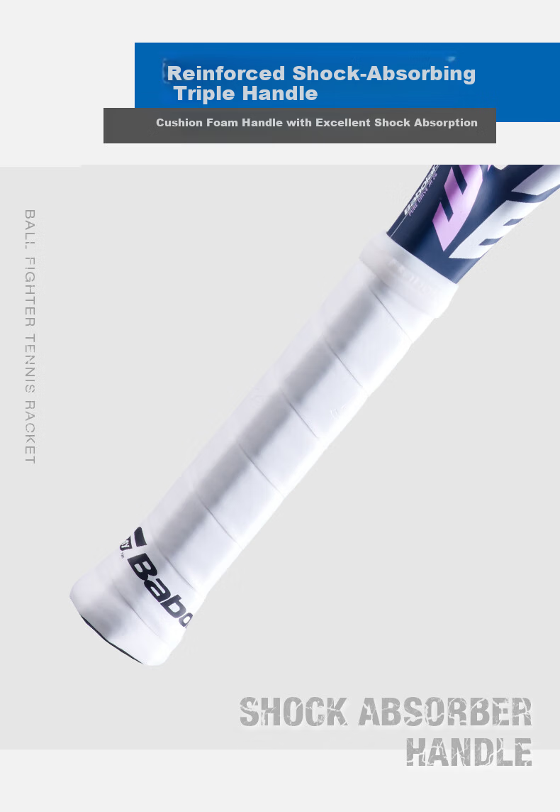 Babolat Full Carbon Professional Tennis Racket for Youth And Children, 25 New Model Babolat Tennis Racket PD JR 7