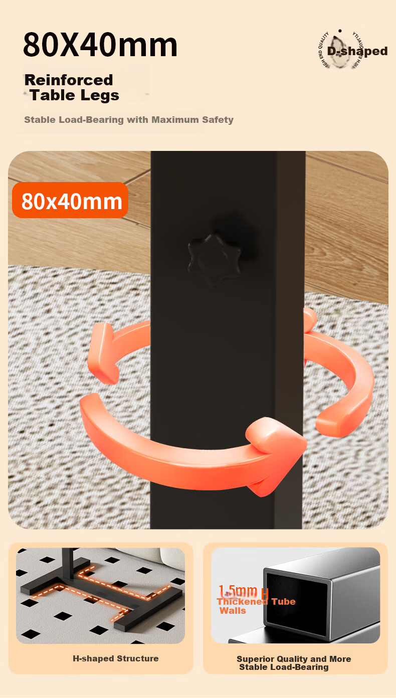 Jingkun Adjustable Mobile Folding Bedside Computer Desk Multifunctional Bed Table Side Table 7