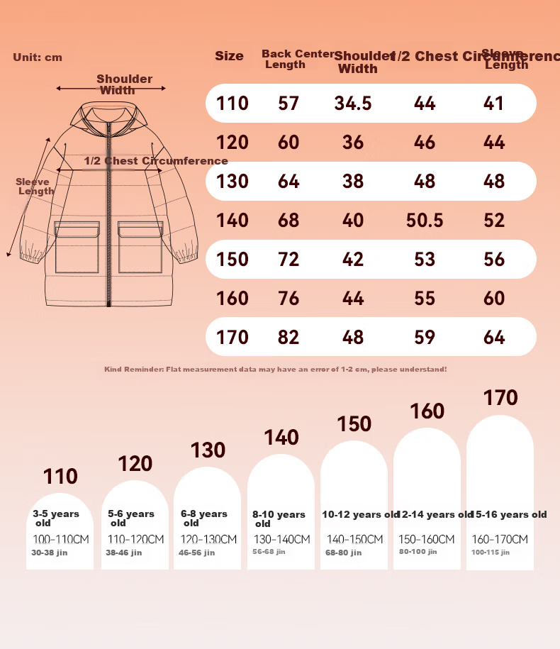 Baleno Kids Winter Cotton Padded Jacket 2025 New Mid-Length Thickened Hooded Coat for Boys and Girls 3