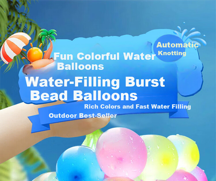 Extreme Space Water Balloons Quick Fill Water Balloons Kids Water Fight Toy Small Water Bullets Pool Party Fun Props 111 Pieces 1