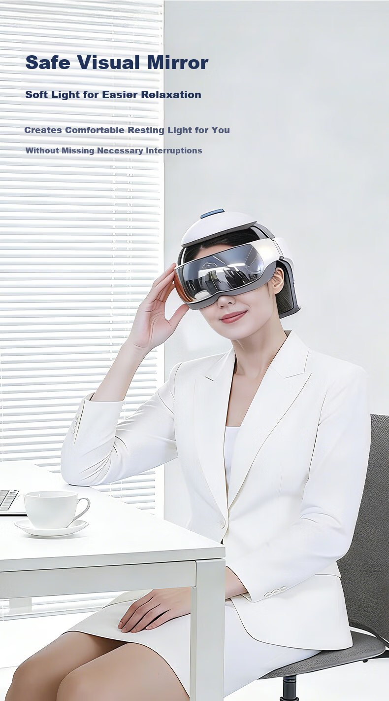Breo iDream 3S Head and Eye Integrated Massager Helmet Scalp Massager Sun Yingsha Edition Birthday Gift for Mom Wife Boyfriend Girlfriend 13
