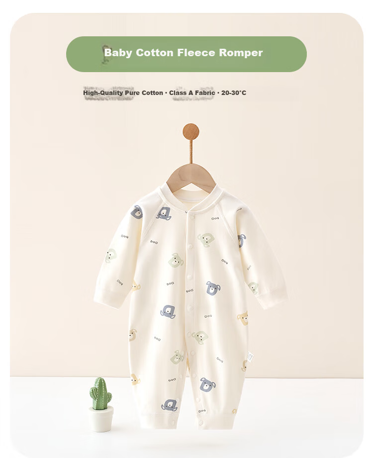 JOYNCLEON Infant Romper Spring Summer Pure Cotton Clothing Class A Newborn Baby Sleepwear Jlt20288 1