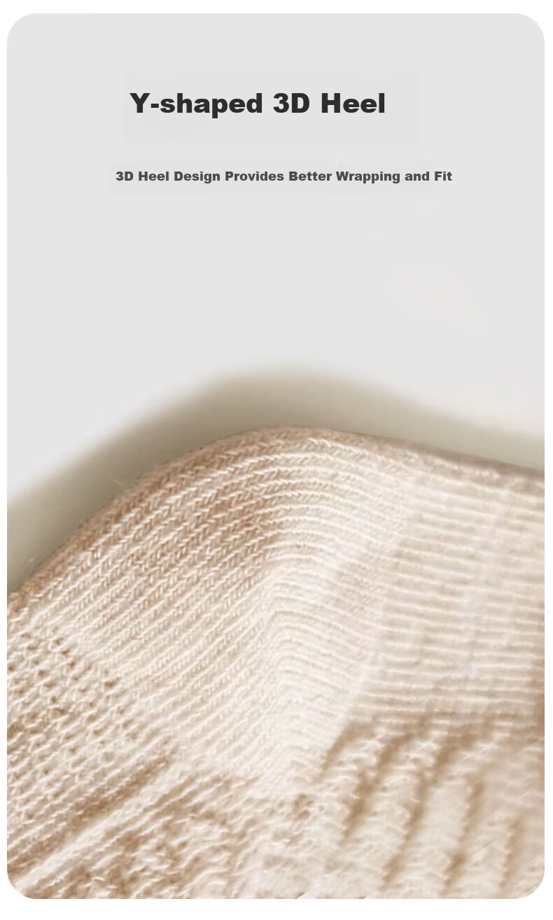 Aibao Baby Socks Summer Thin Newborn Mid-Calf Low-Cut Mesh Cotton Socks 4 Pairs Size M S762 6