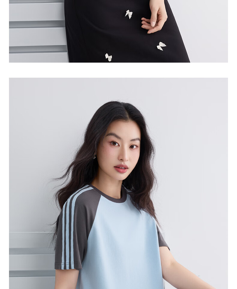 Warrior Women's Sportswear Summer 2026 New Popular Stylish Casual Short Sleeve Shorts Student Youthful Fitness Casual Outfit 14